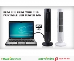 Laptop nóng do dùng lâu, tản nhiệt ngay với quạt tháp Mini USB Tower Fan