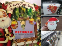 Top 10 công ty in hình trang trí Giáng Sinh, Noel, in decal giá rẻ